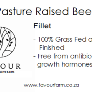 Grass Fed Beef Fillet (R350/kg)